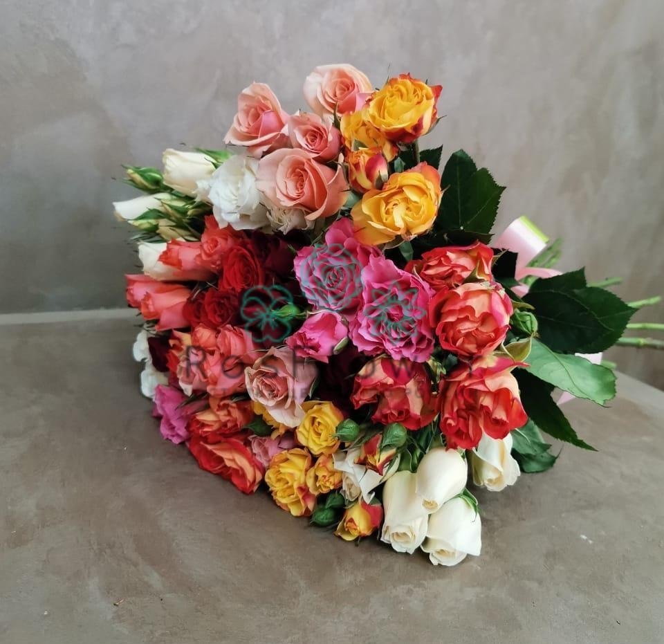 Букет цветов из: Розы в Ясенской