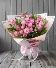 Букет Розовый кустик #REPLACE_PRED# Ясенской