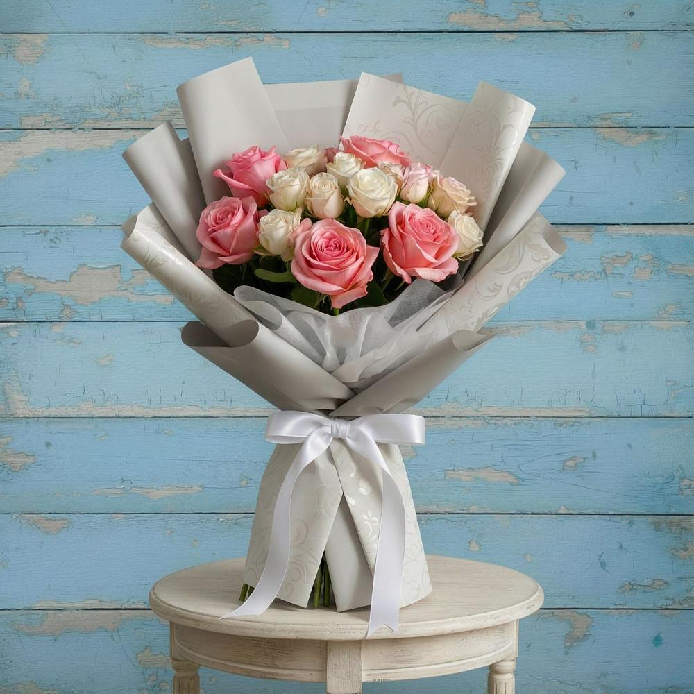 Букет цветов из: Розы в Ясенской