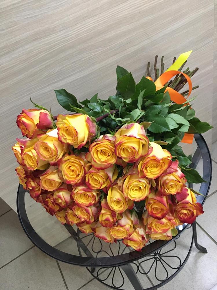 Букет Желтые розы в Ясенской