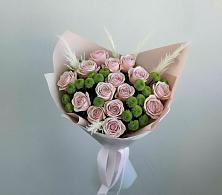 Букет цветов из:  Розы и Хризантемы в Ясенской