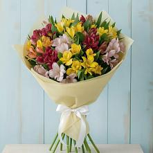 Букет цветов из:  Альстромерии в Ясенской