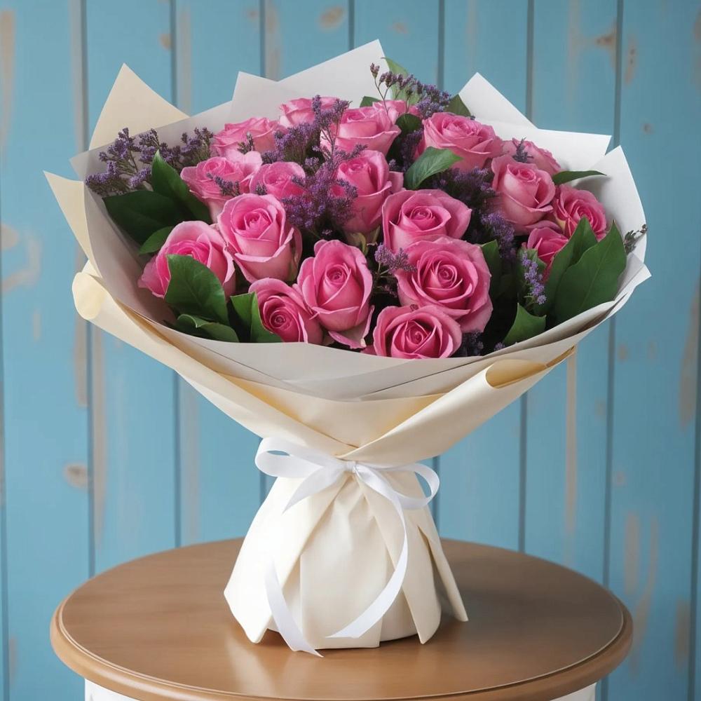 Букет цветов из: Розы в Ясенской