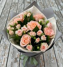 Букет цветов из:  Розы в Ясенской