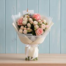 Букет цветов из:  Розы в Ясенской