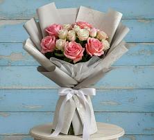 Букет цветов из:  Розы в Ясенской